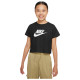 Nike Παιδική κοντομάνικη μπλούζα Sportswear Crop Futura Tee